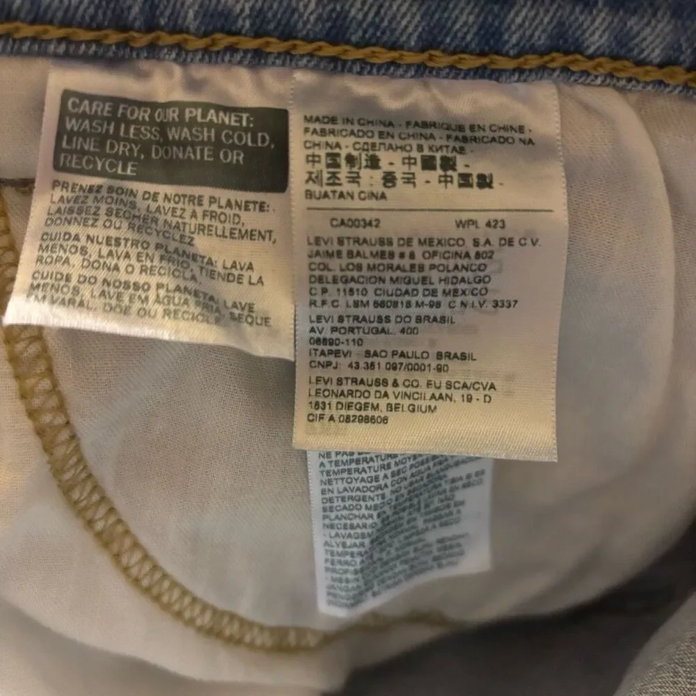 Levi’s 541 Athletic Fit Size 42 Denim Shorts